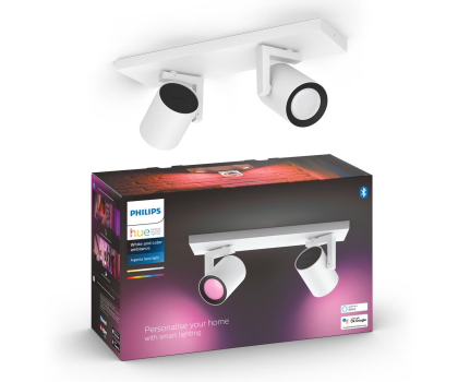 Inteligentna lampa Philips Hue White and color ambiance Kinkiet Argenta (biały)